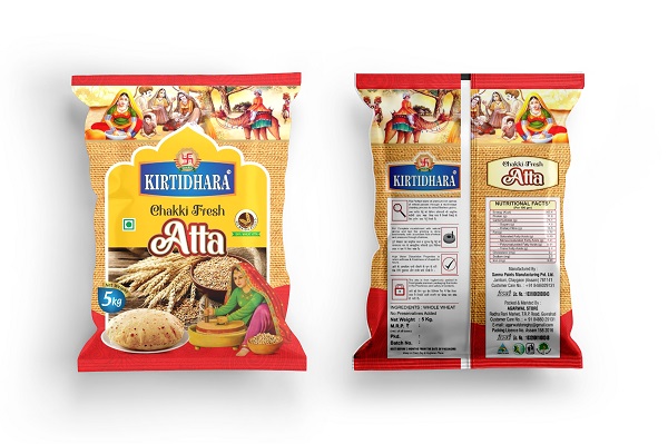 Chakki Fresh Atta packaging