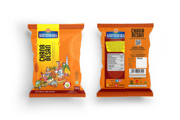 Chana Besan packaging