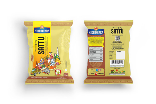 Sattu packaging